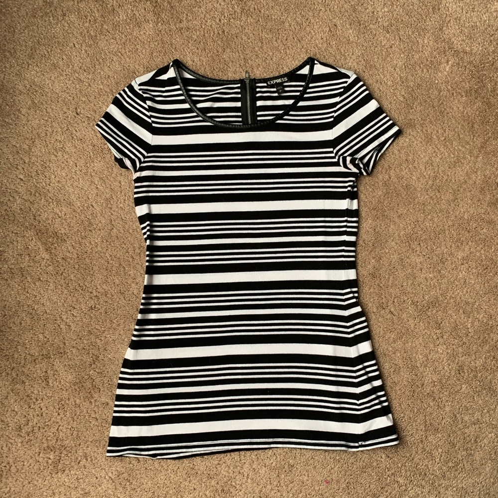 Express Striped Tee - S